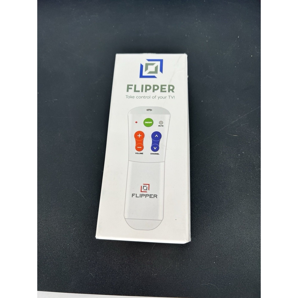 Flipper Big Button Universal TV Remote For Seniors TV and Cable Set